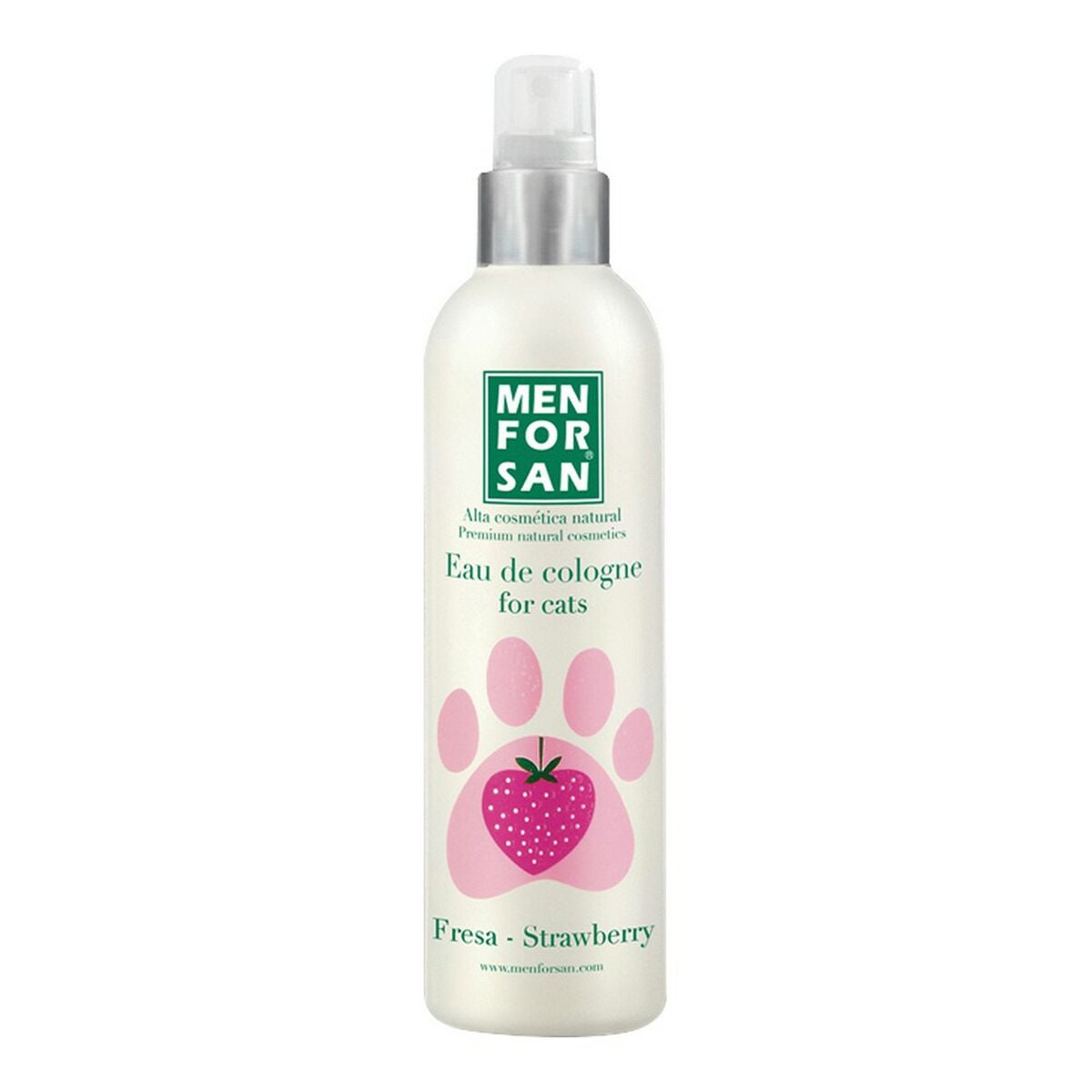Menforsan Strawberry Eau de Cologne – 125 ml für Katzen