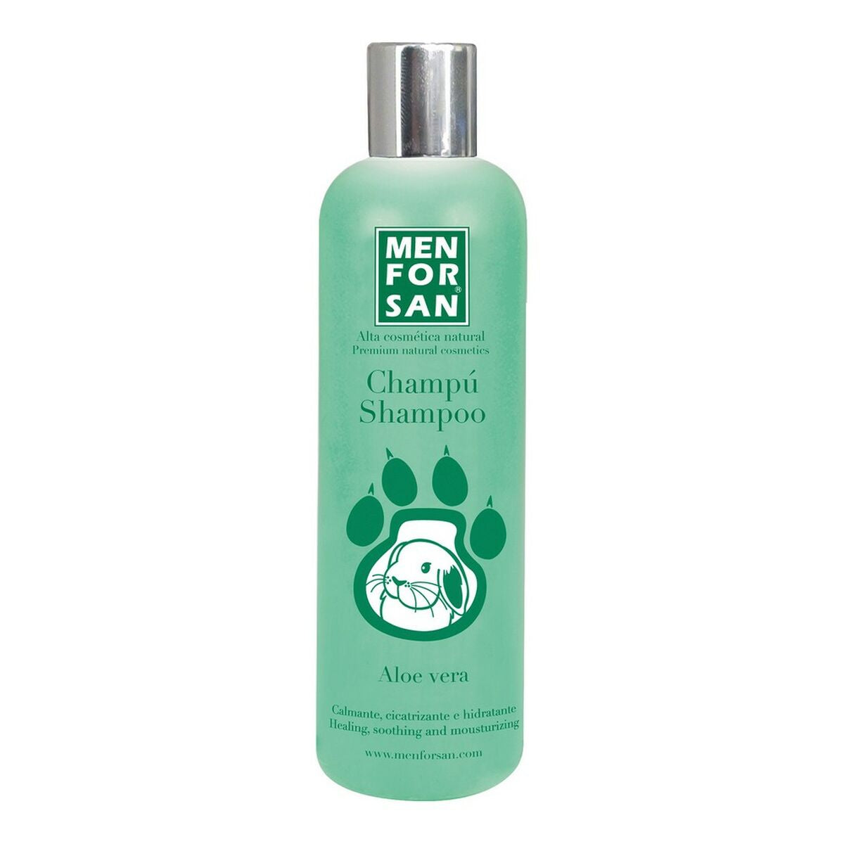 Menforsan Aloe Vera Shampoo für Hunde, Katzen & Nager – 300 ml