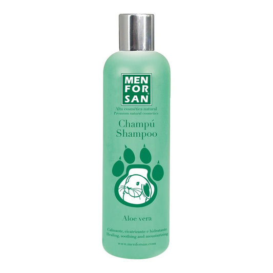 Menforsan Aloe Vera Shampoo für Hunde, Katzen &amp; Nager – 300 ml