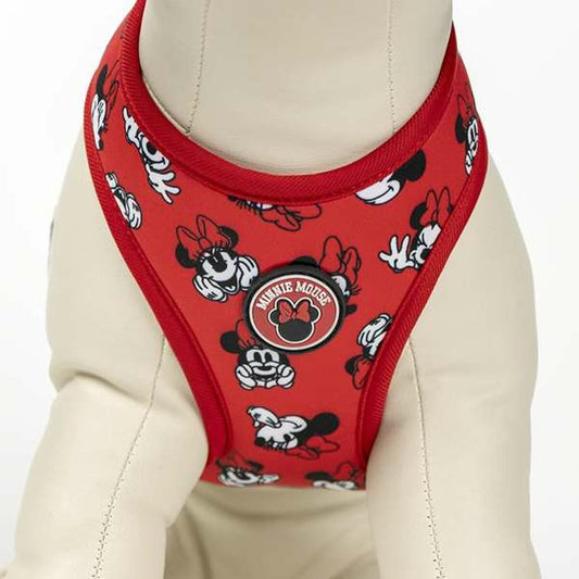 Minnie Mouse Hundegeschirr – Grau (Größe M/L)