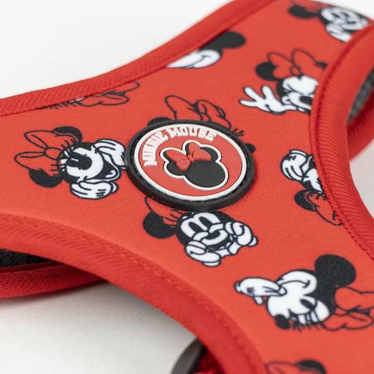 Minnie Mouse Hundegeschirr – Grau (Größe M/L)