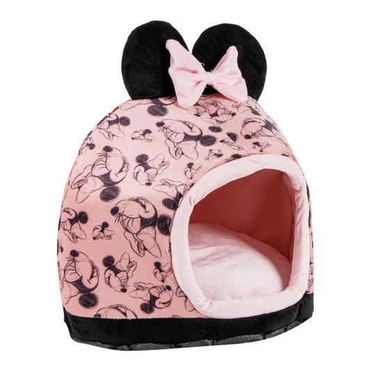 Minnie Mouse Hundebett – Schwarzer Komfort mit Stil