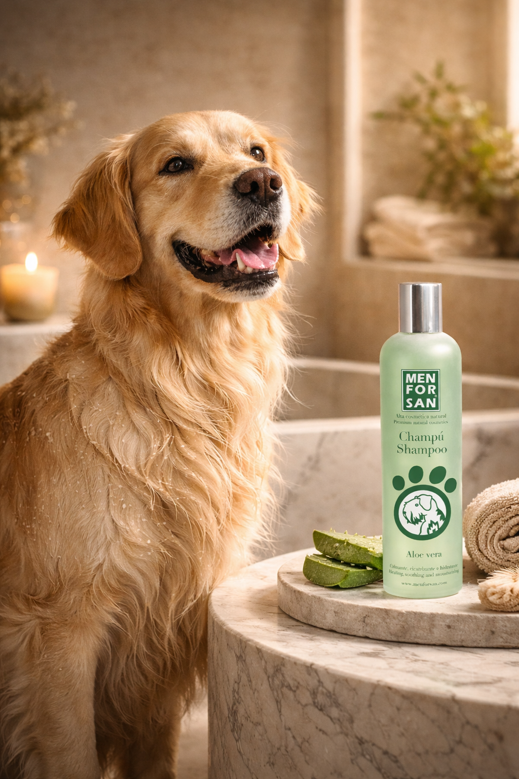 Menforsan Aloe Vera Hundeshampoo – 300 ml