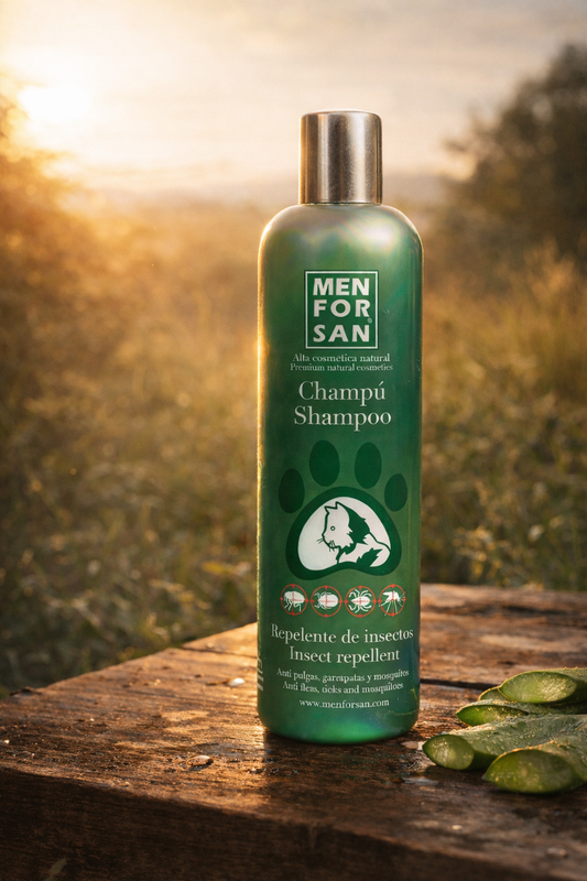 Menforsan Flohschutz-Shampoo mit Kräuterduft